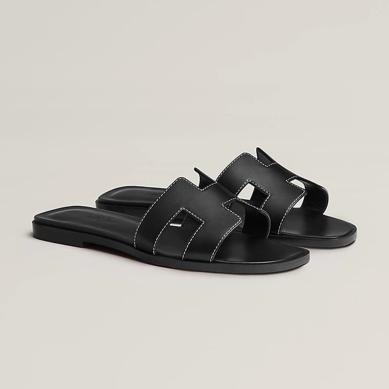 Sandale Hermès Oran – Noir