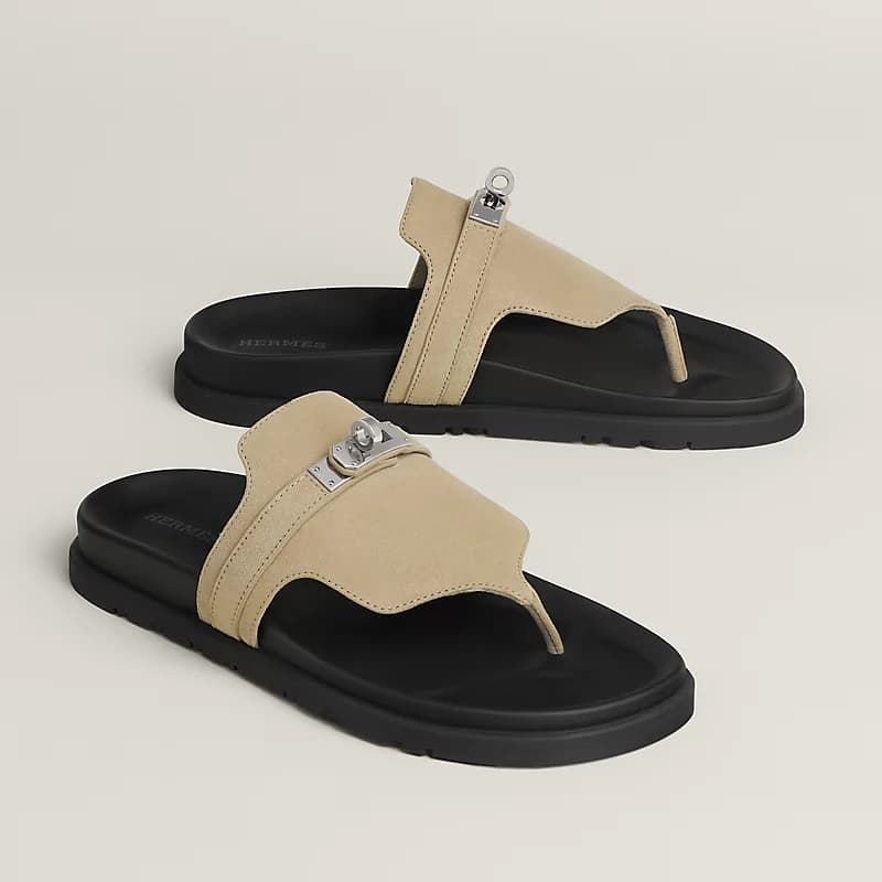 Sandale Hermès Empire – Beige Camel