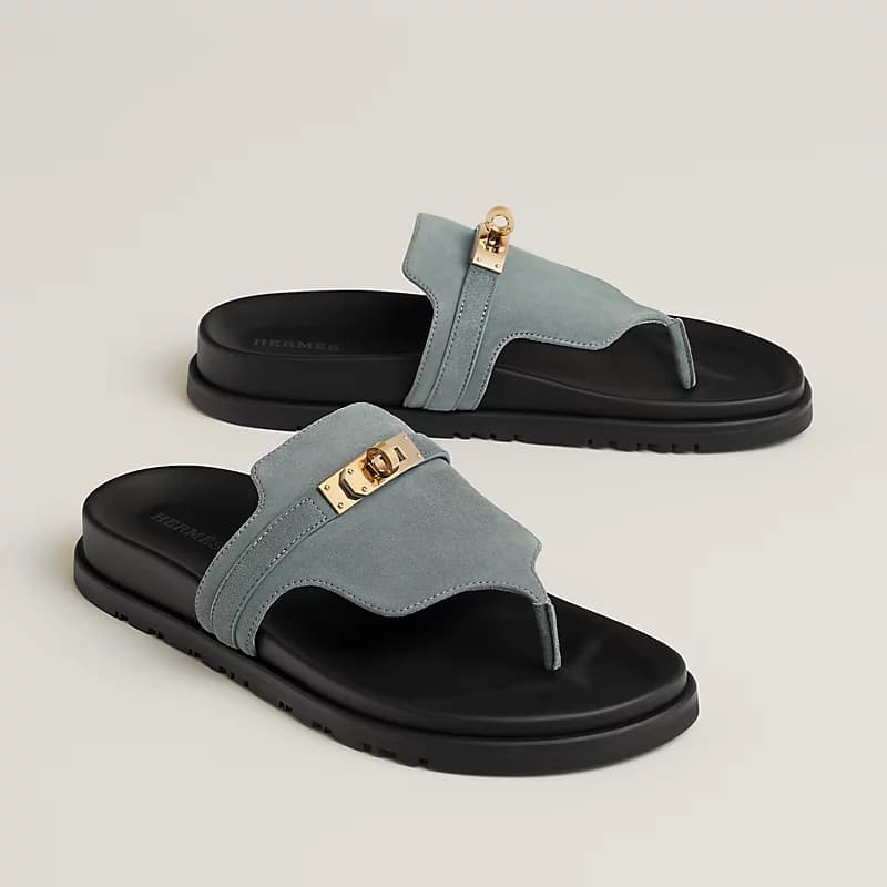 Sandale Hermès Empire – Bleu Tonnerre